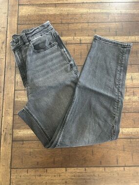 American Eagle Black Curvy Mom Jeans